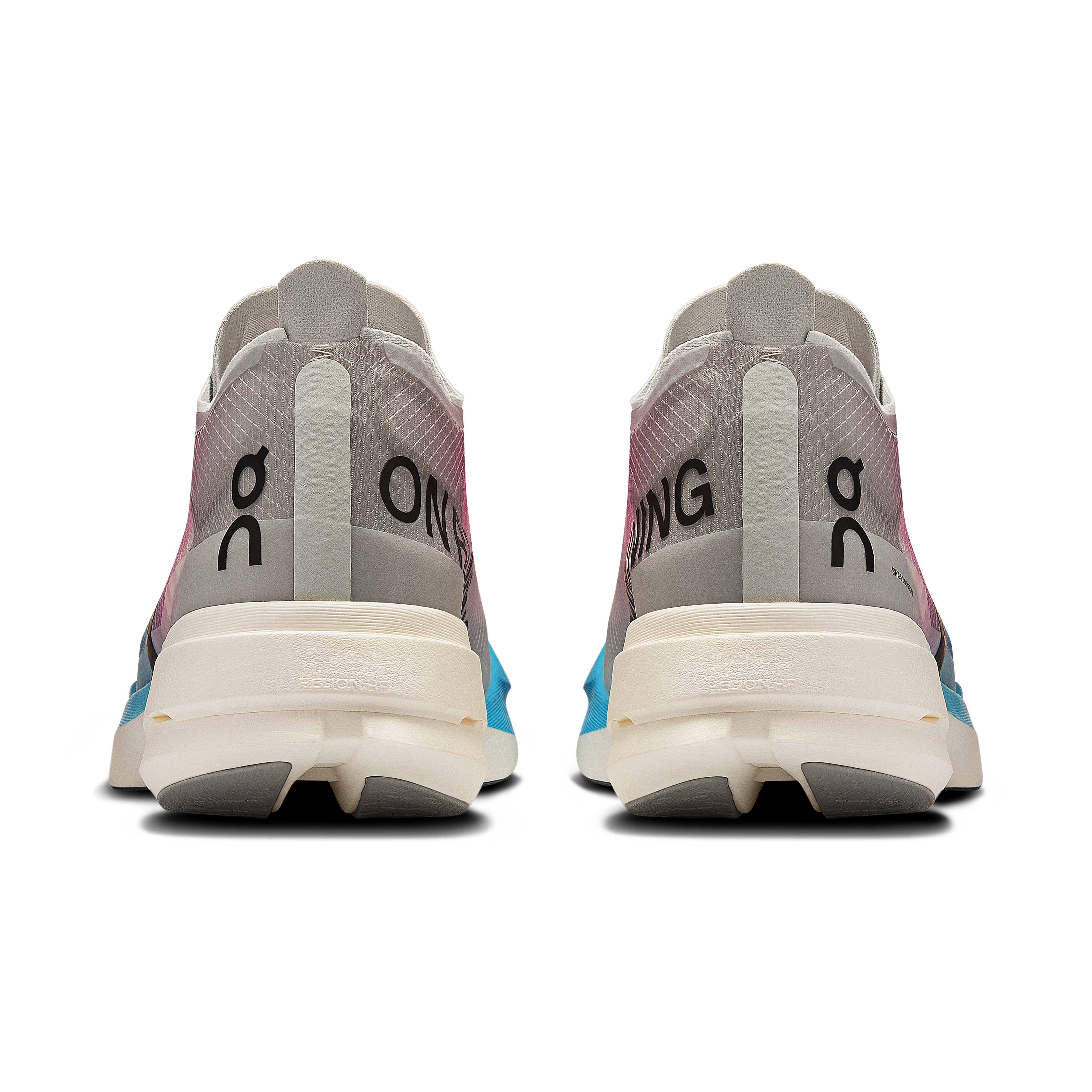 on running cloudboom strike white horizon running (women's)