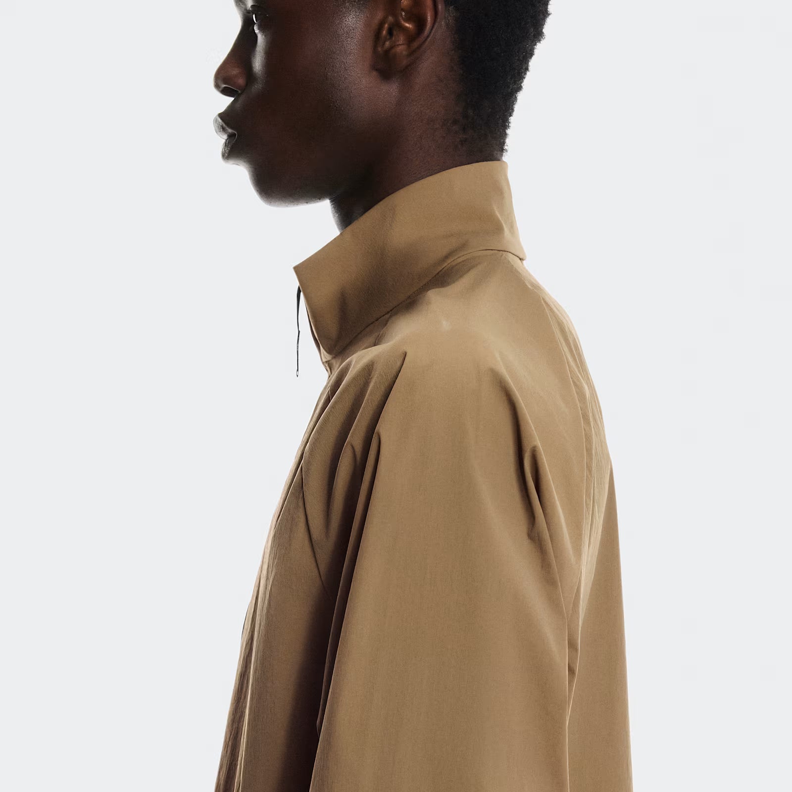 On All-Day 1/2 Zip Jacket Nutmeg