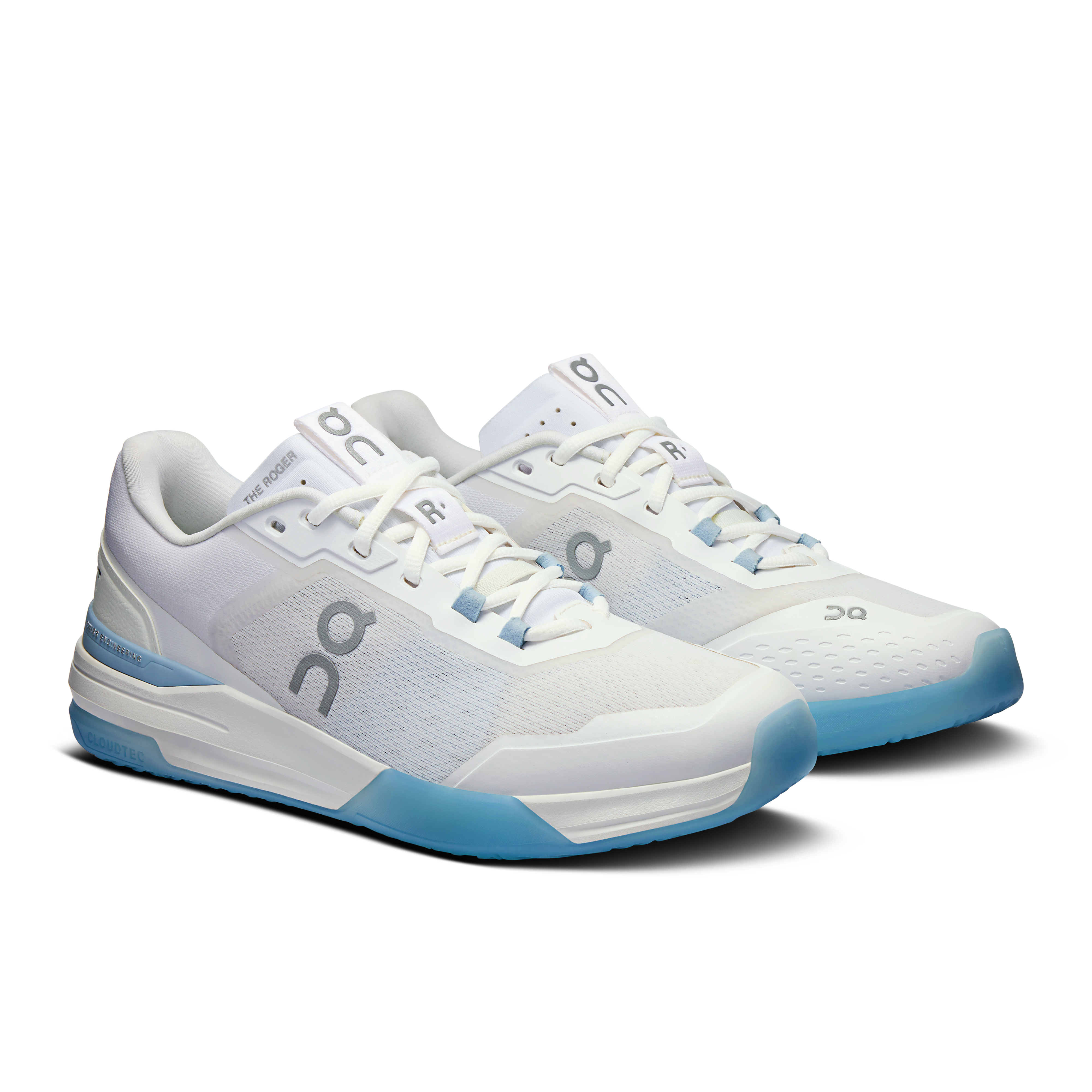 on running the roger advantage pro white chambray