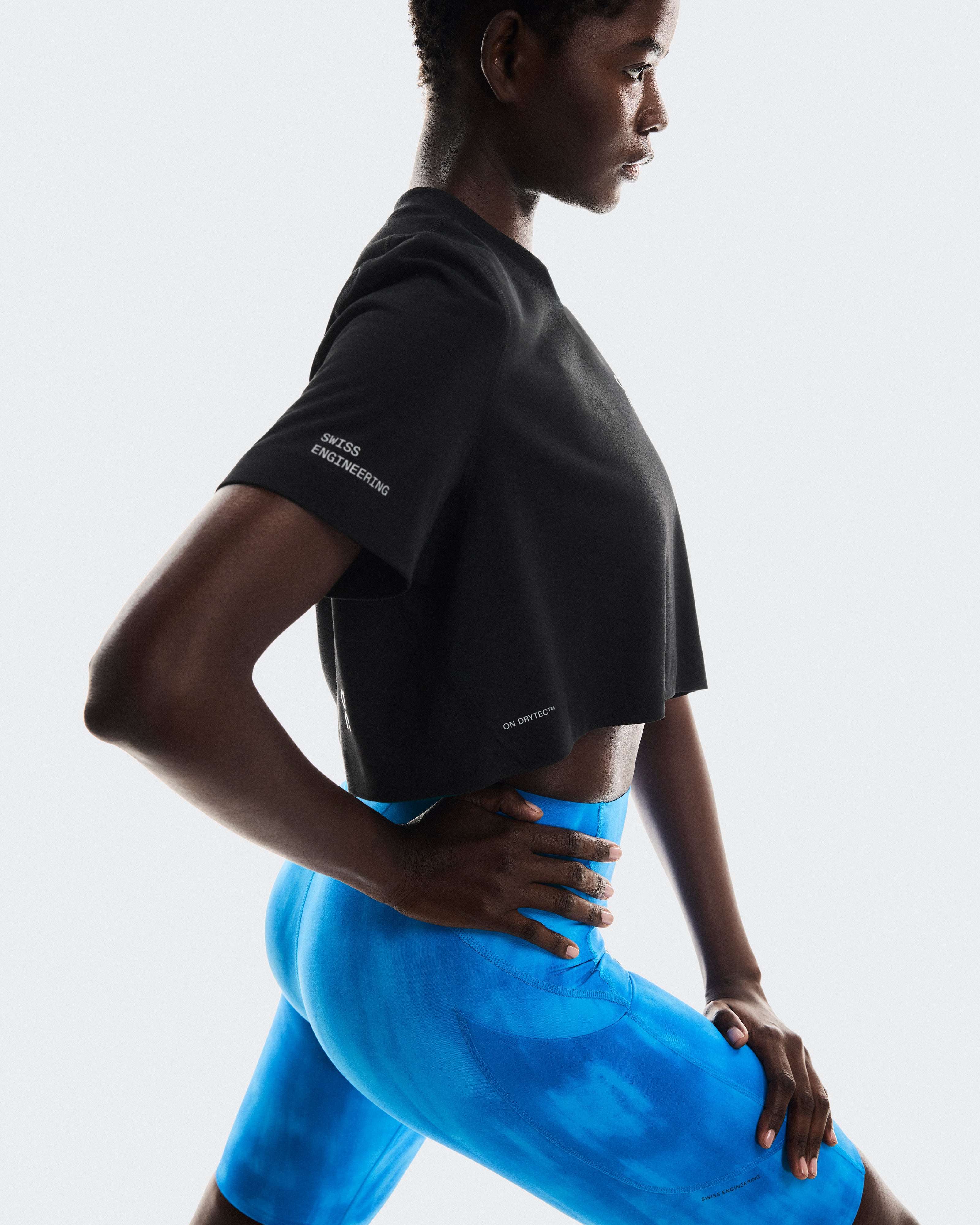 On Train-T Crop Black (Women'S)