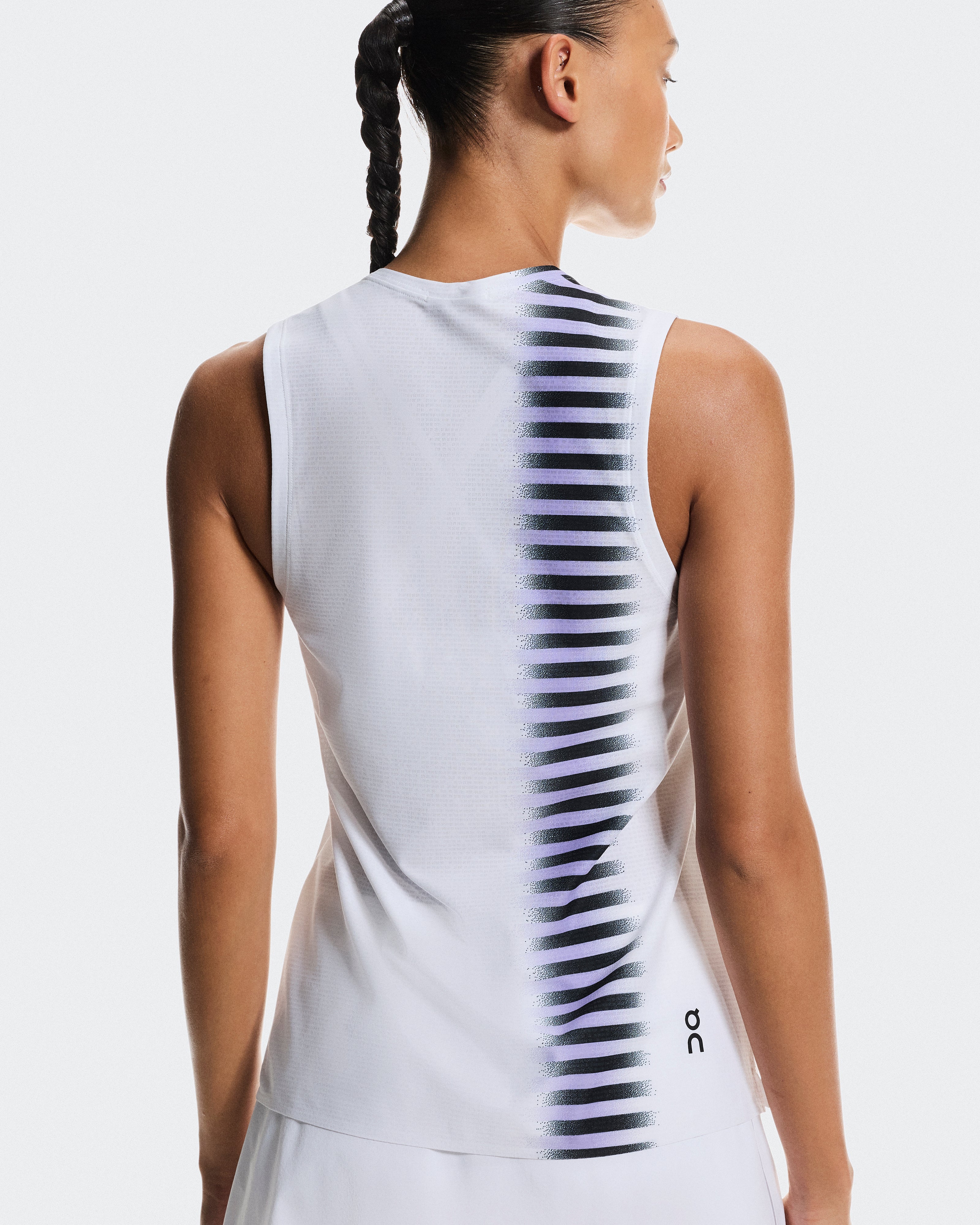 On Court Tank Edge White | Black (Women'S)