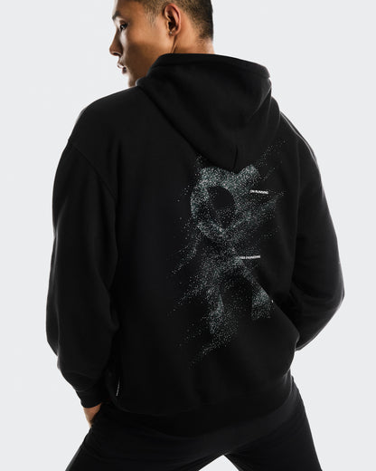 On Club Hoodie Graphic Black | Olive