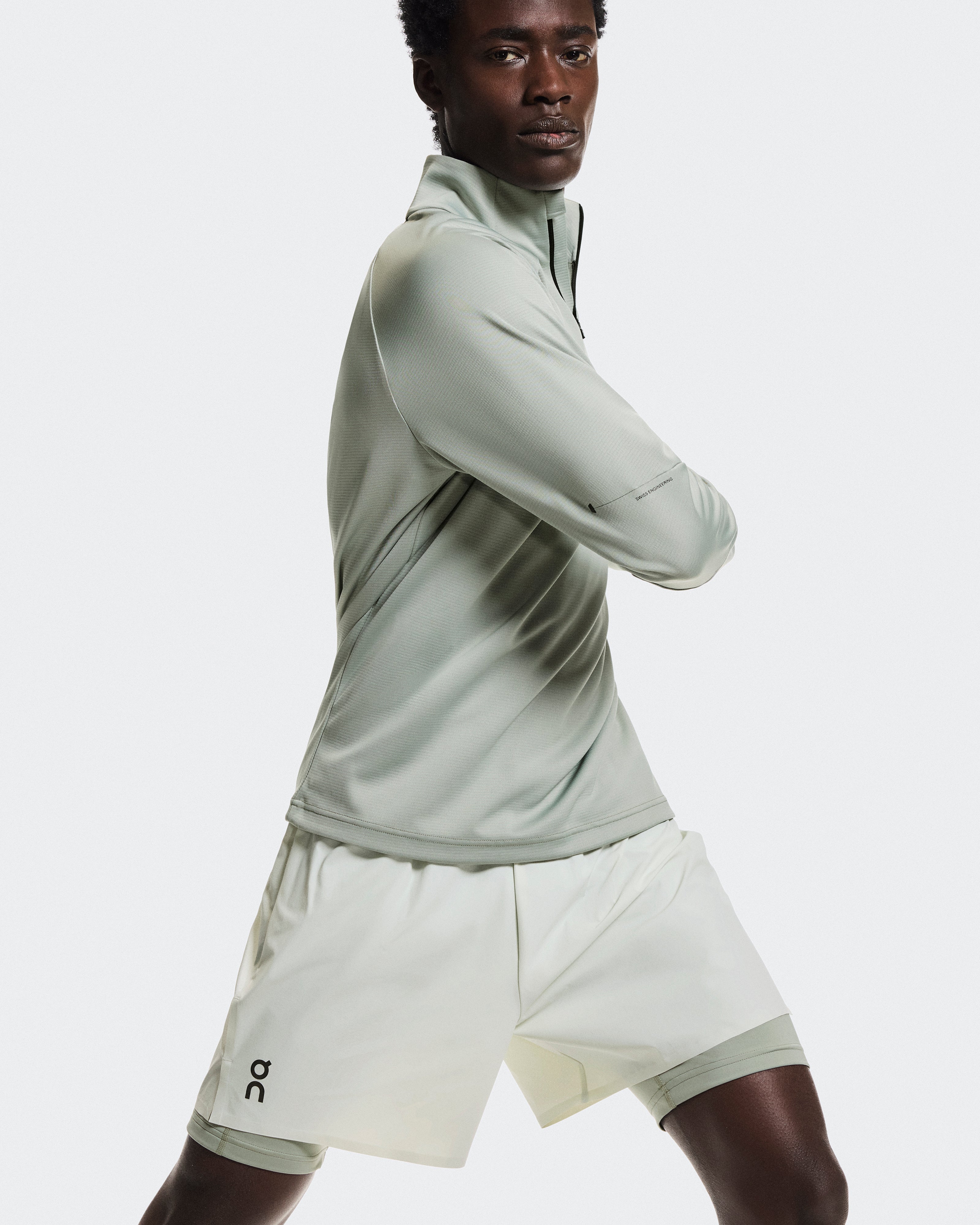 On 5" Performance 2/1 Shorts Iceberg | Tin