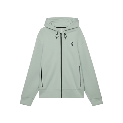 On Focus Tech Zip Hoodie Mineral