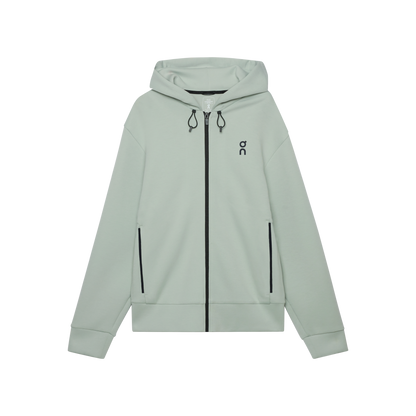 On Focus Tech Zip Hoodie Mineral