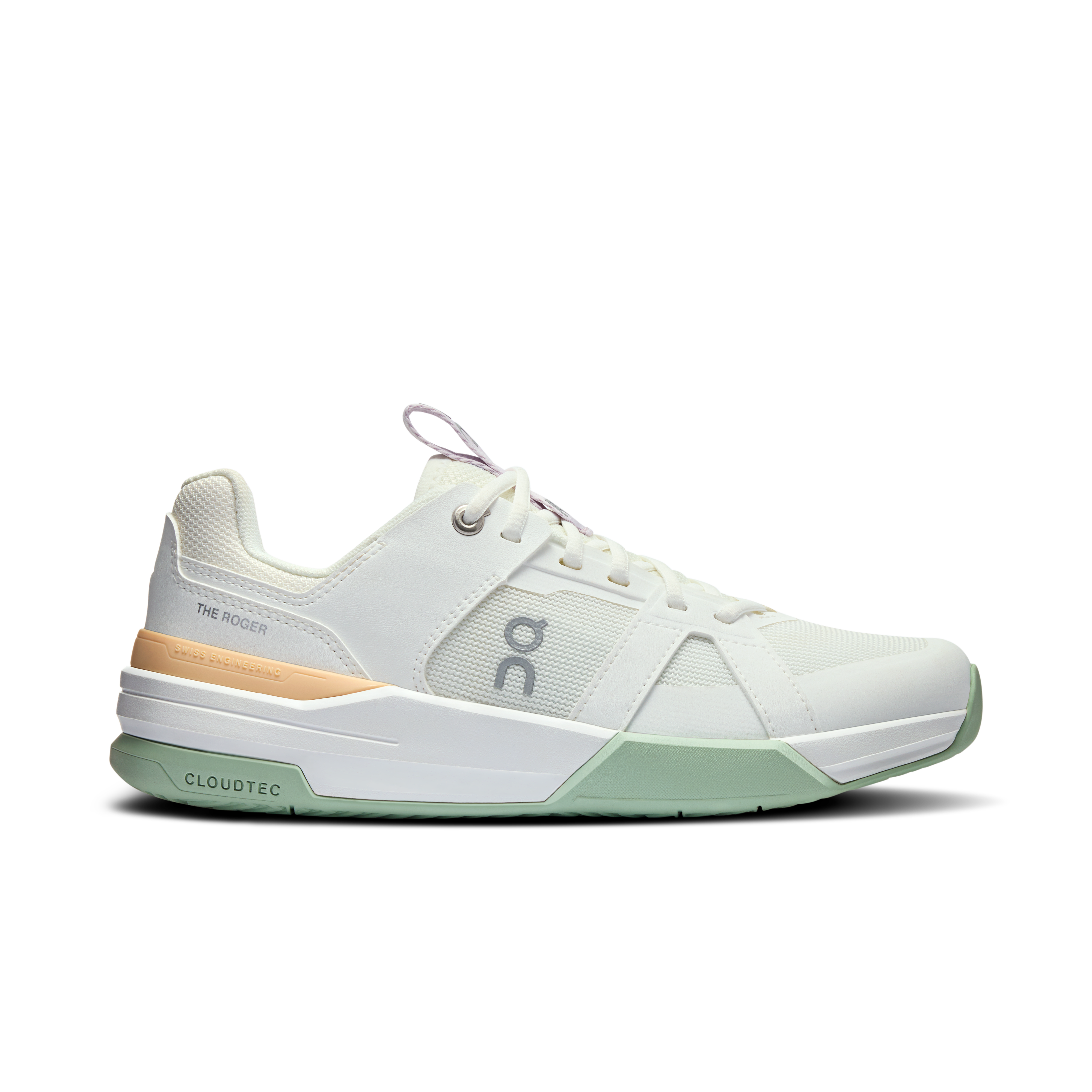 On Running The Roger Clubhouse Pro Youth White Mineral