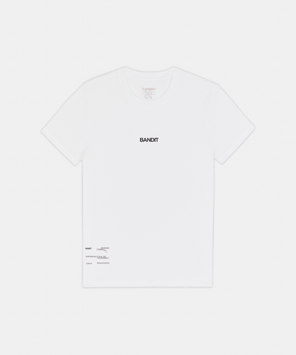 Bandit Womens Micromesh Run Tee White