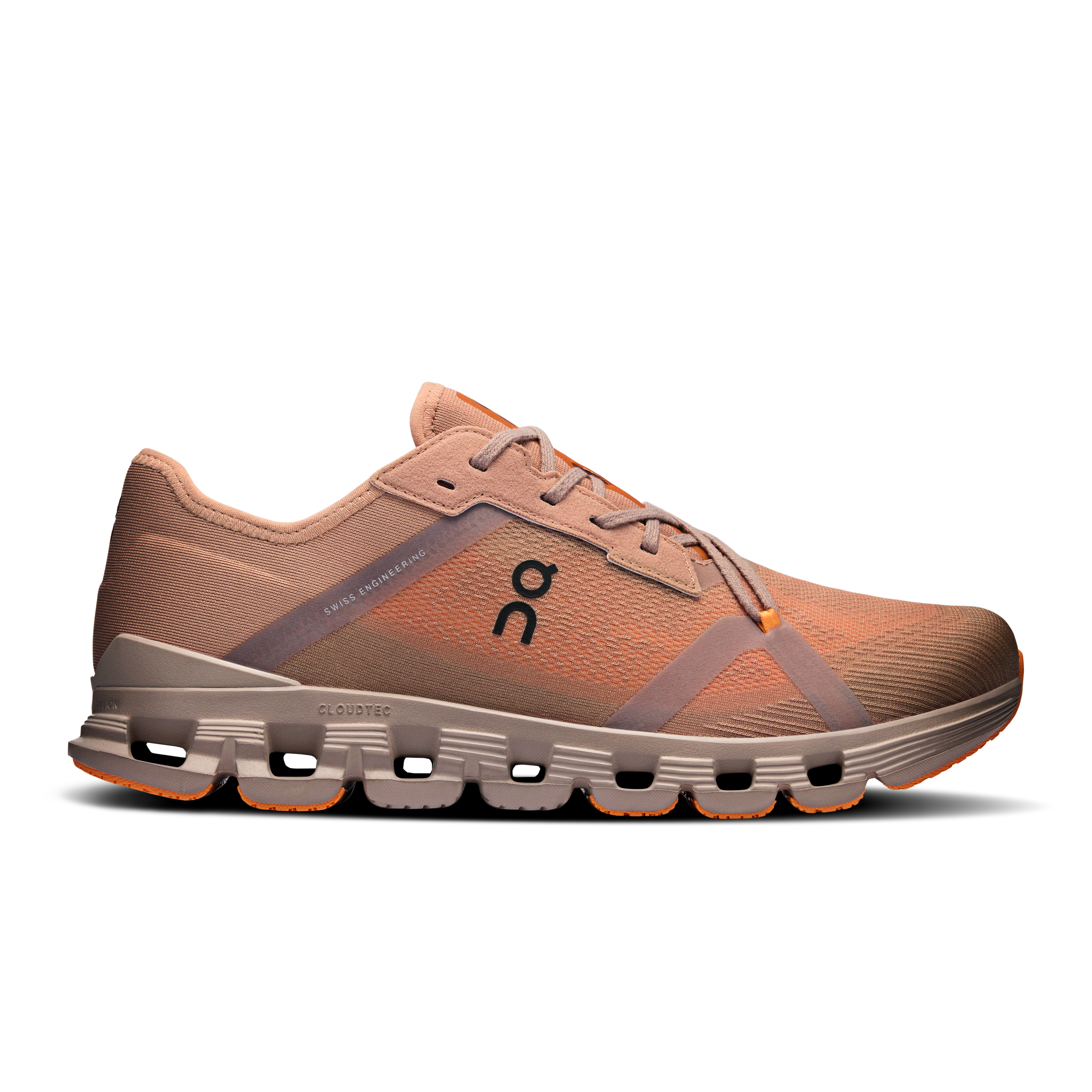 On Cloud X 4 Ad Rosebrown Tangerine