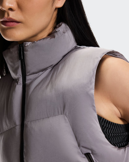 On All-Day Puffer Vest Lilac (Women'S)