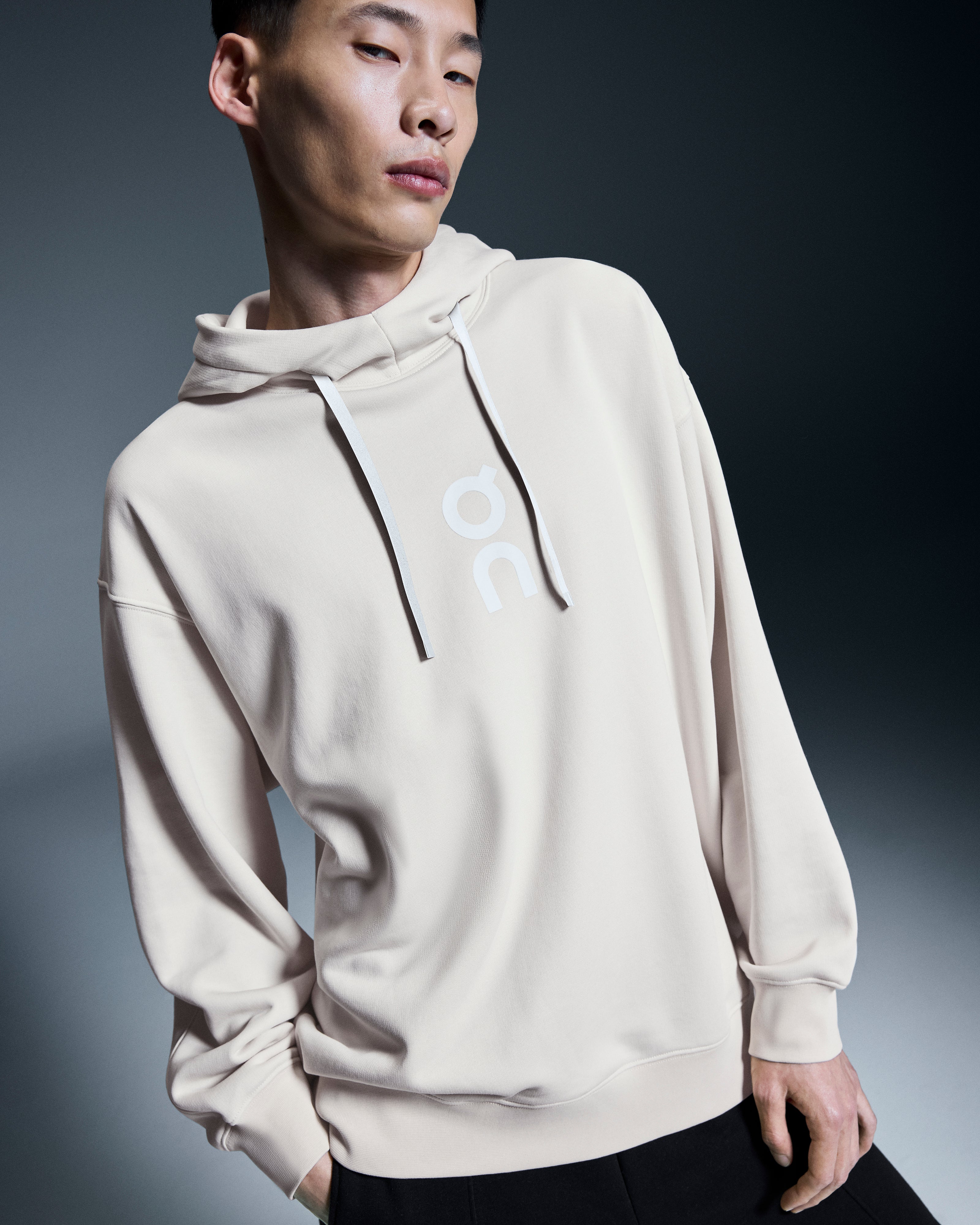 On Club Hoodie Silver