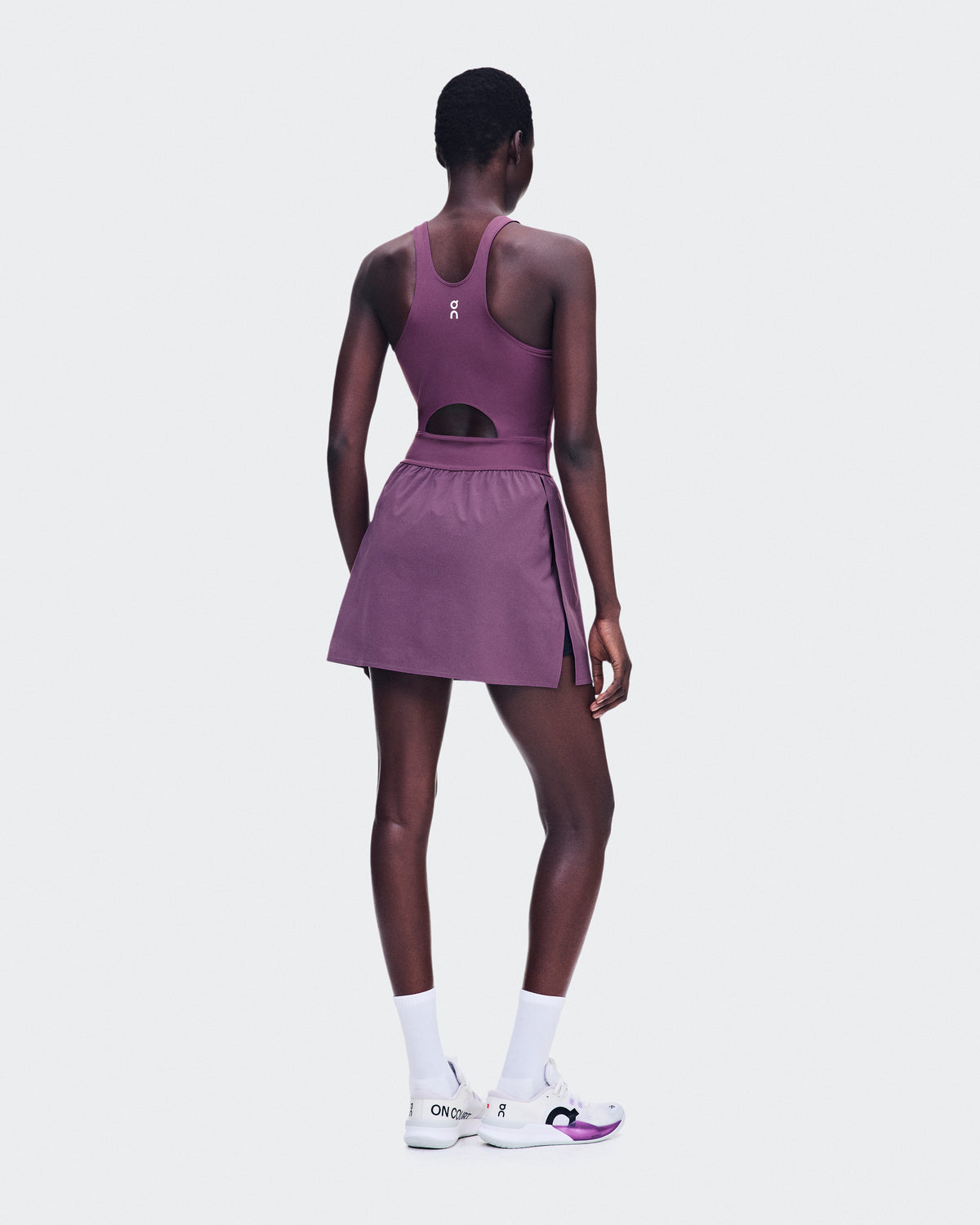 On Court Dress Split Cassis (Women'S)