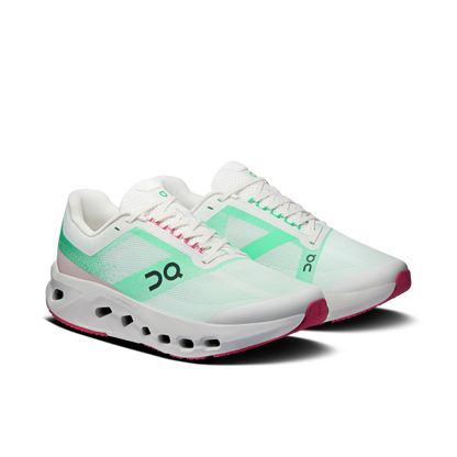 On Cloudsurfer Verdite Ivory Kids
