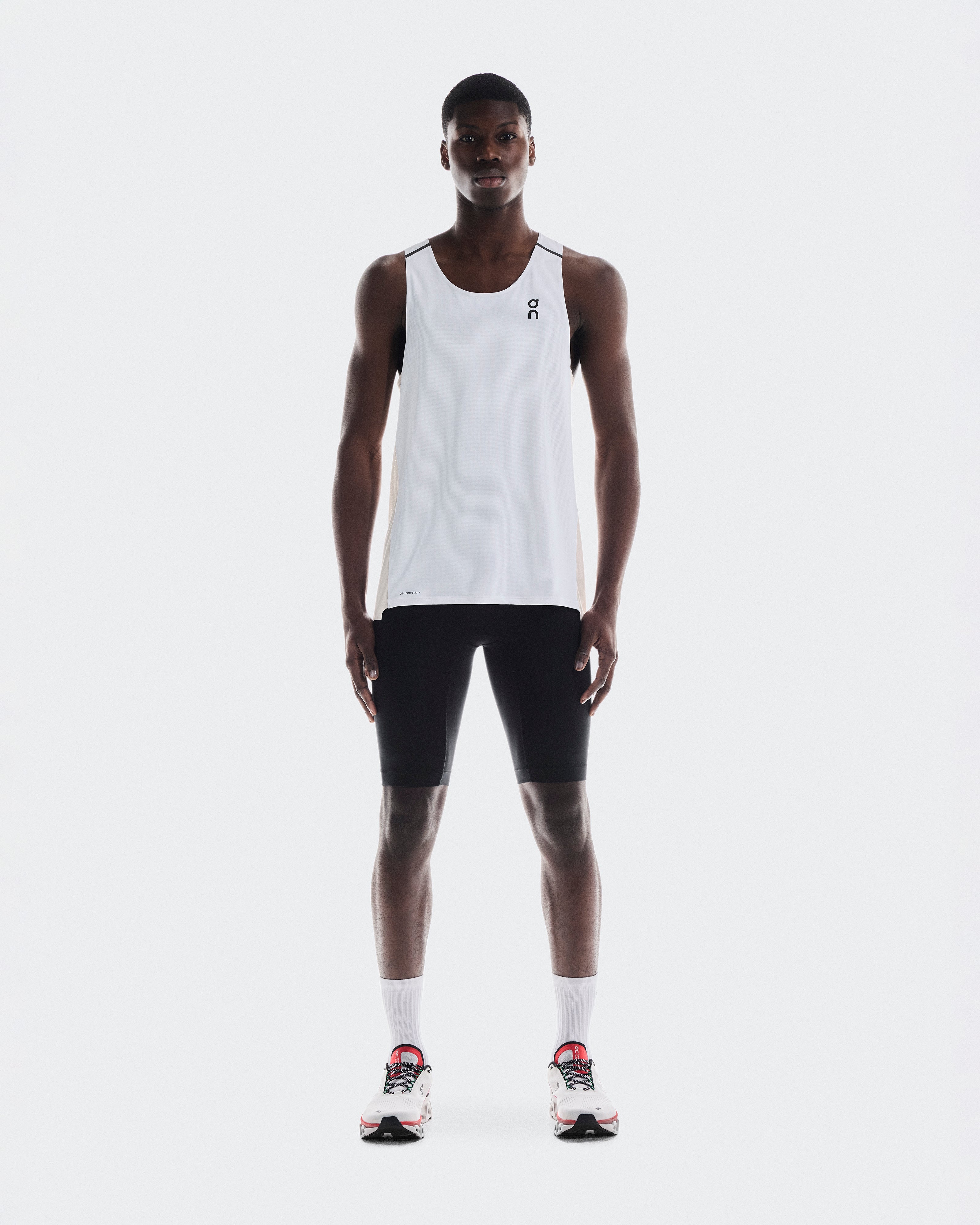 On Performance Tank White | Silver