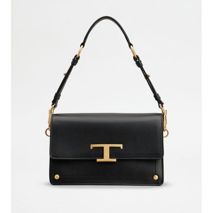 Tods Shoulder Bag Mini Black