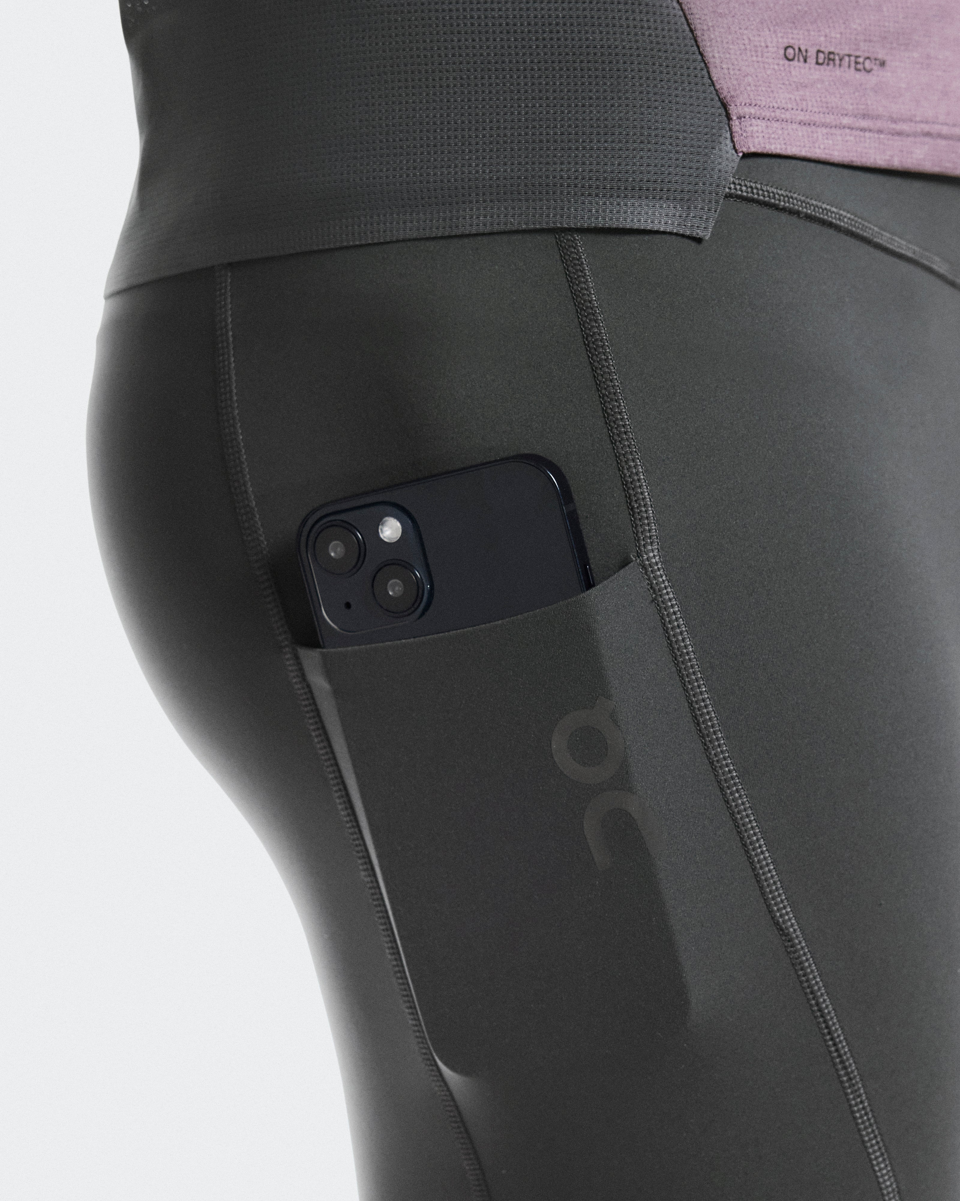 On 8" Performance Tights Eclipse