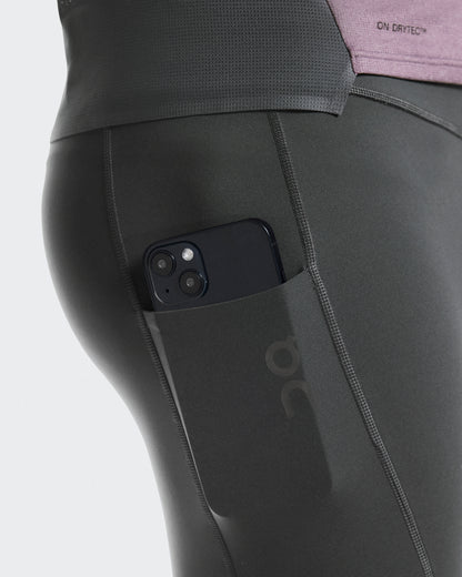 On 8" Performance Tights Eclipse
