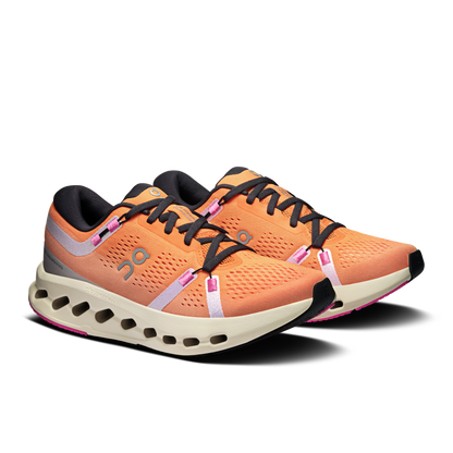 on running cloudsurfer 2 tangerine ivory (women's)