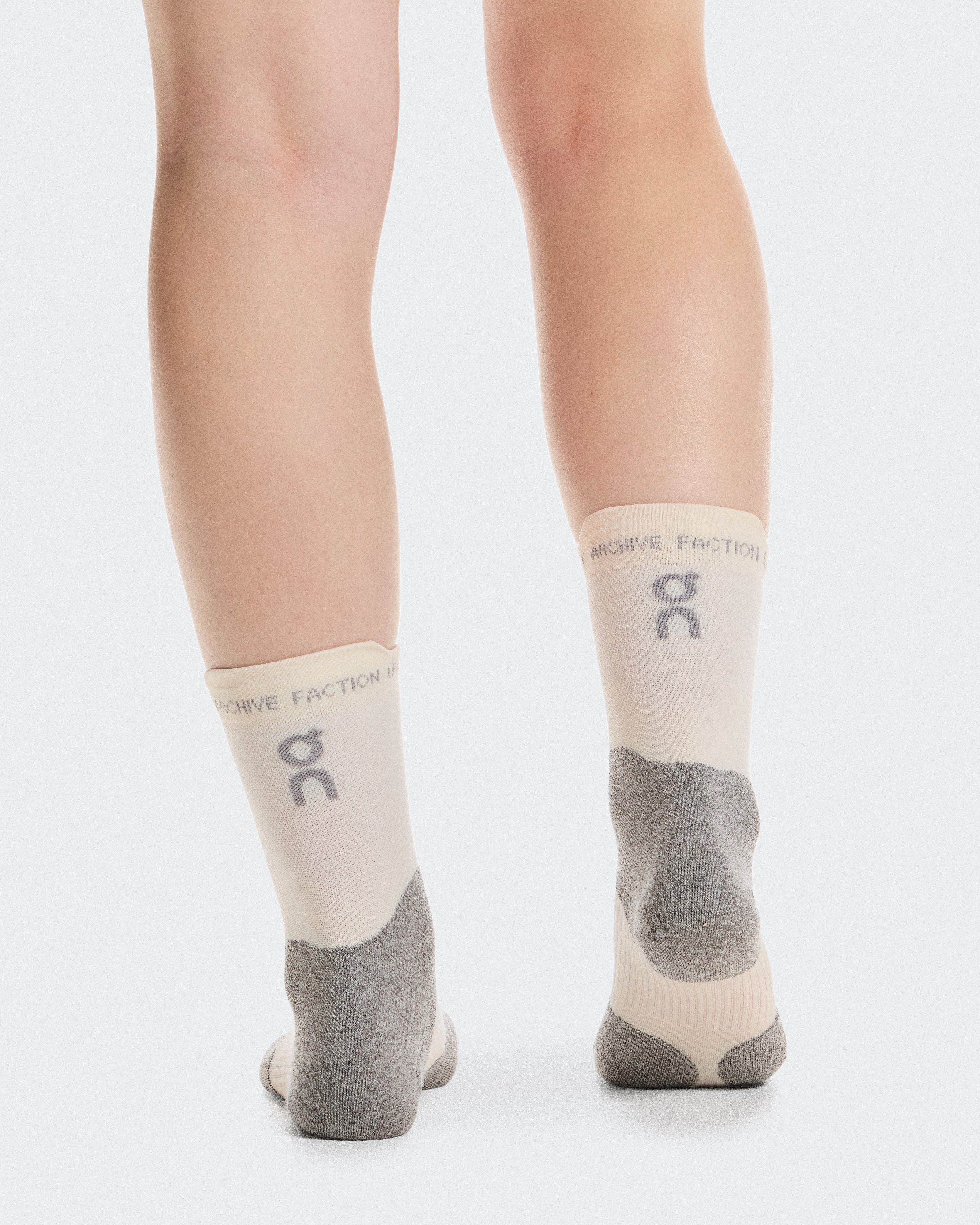 On Merino Sock Paf Ivory | Glacier