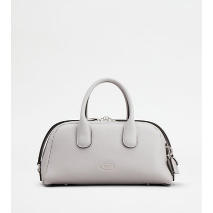 Tods Darsena In Leather Small Grey