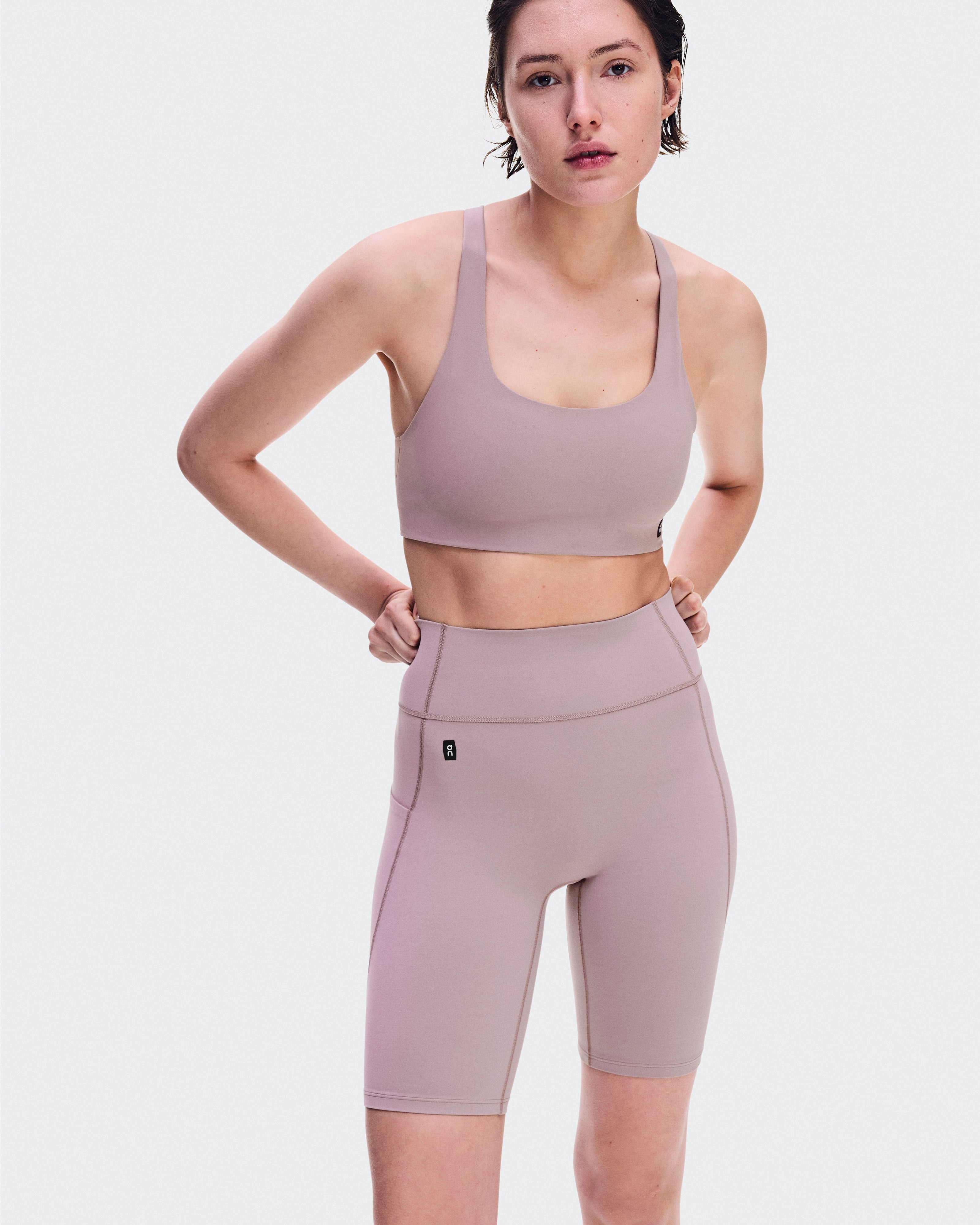 On Studio Leggings Short Heron (Women'S)