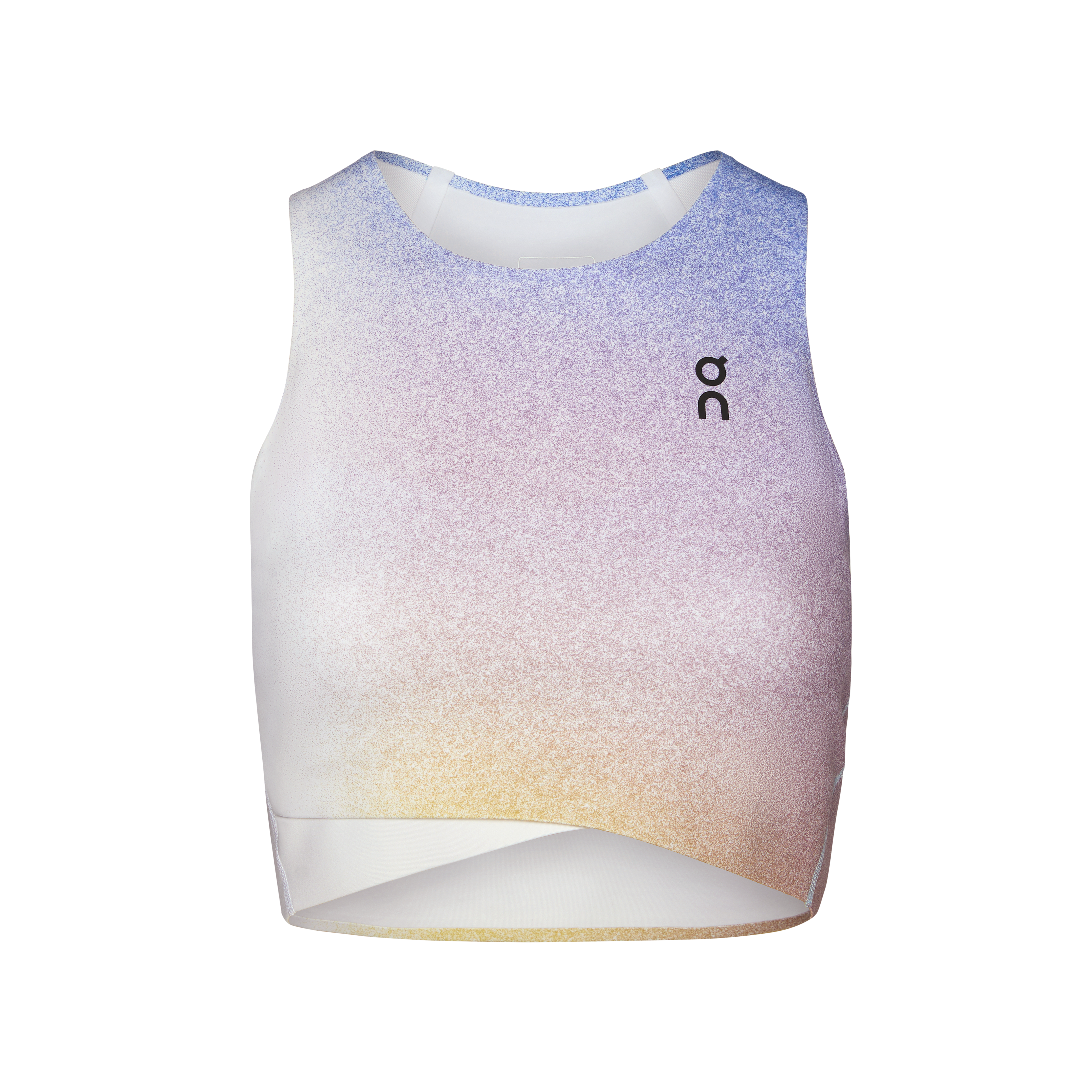 On Court Crop Top White | Indigo (Women's)