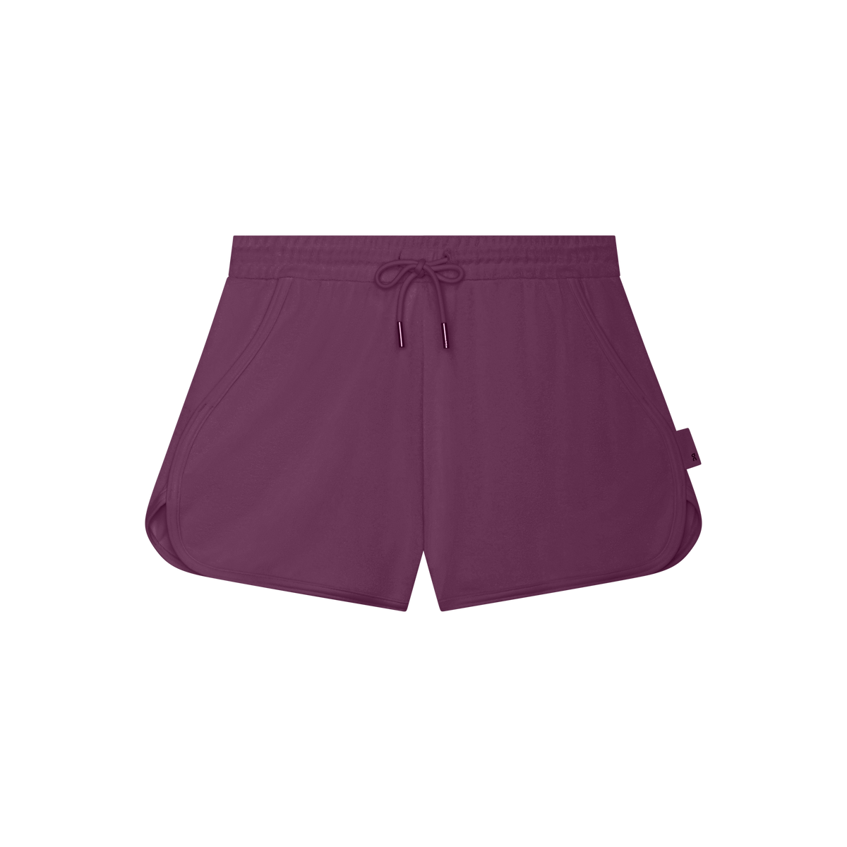 On Courtside Shorts Terry Cassis (Women'S)