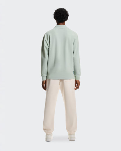 On Courtside Long-T Polo Mineral | Tide