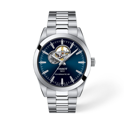 Seiko Tissot Gentleman Open Heart 40Mm T1274071104101