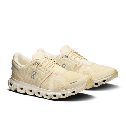 on running cloud 6 castor ivory (women's)