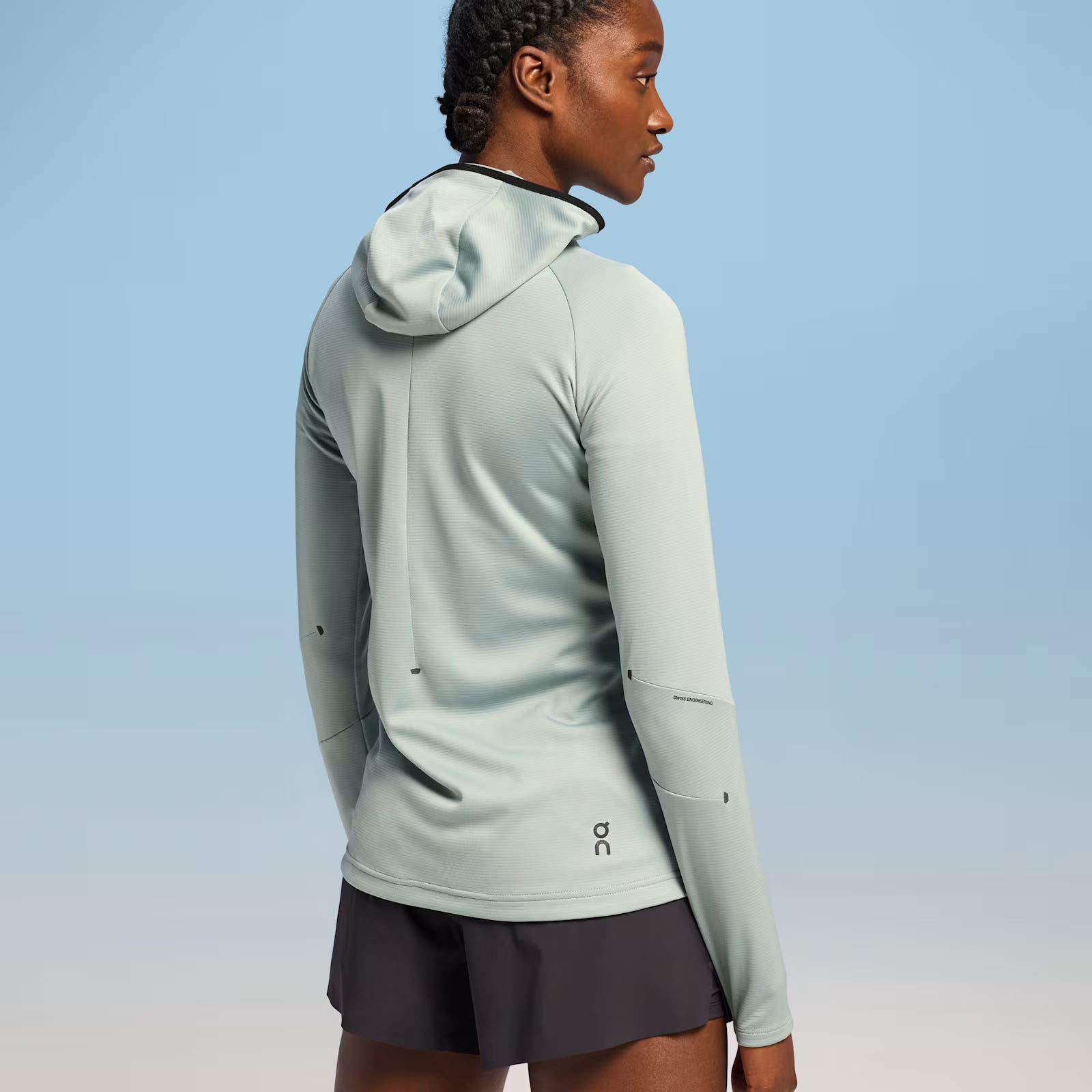 On Climate Zip Hoodie Cobble (Women'S)