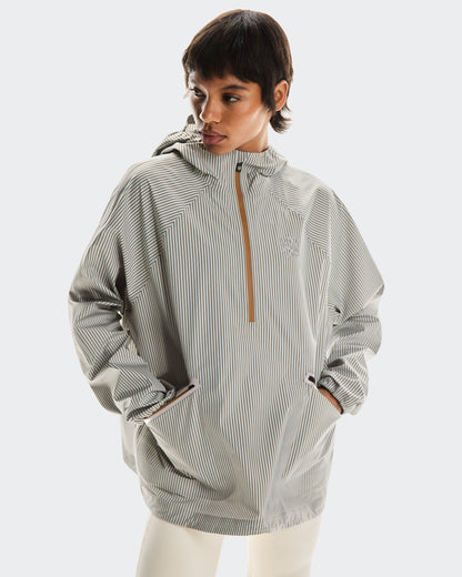 On Storm Anorak Loewe Beige | Blue