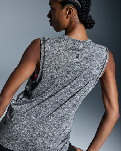 On Courtside Tank Graphite (Women'S)