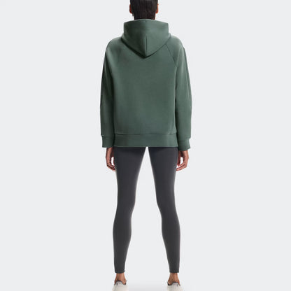On Focus Tech Zip Hoodie Olive (Women'S)