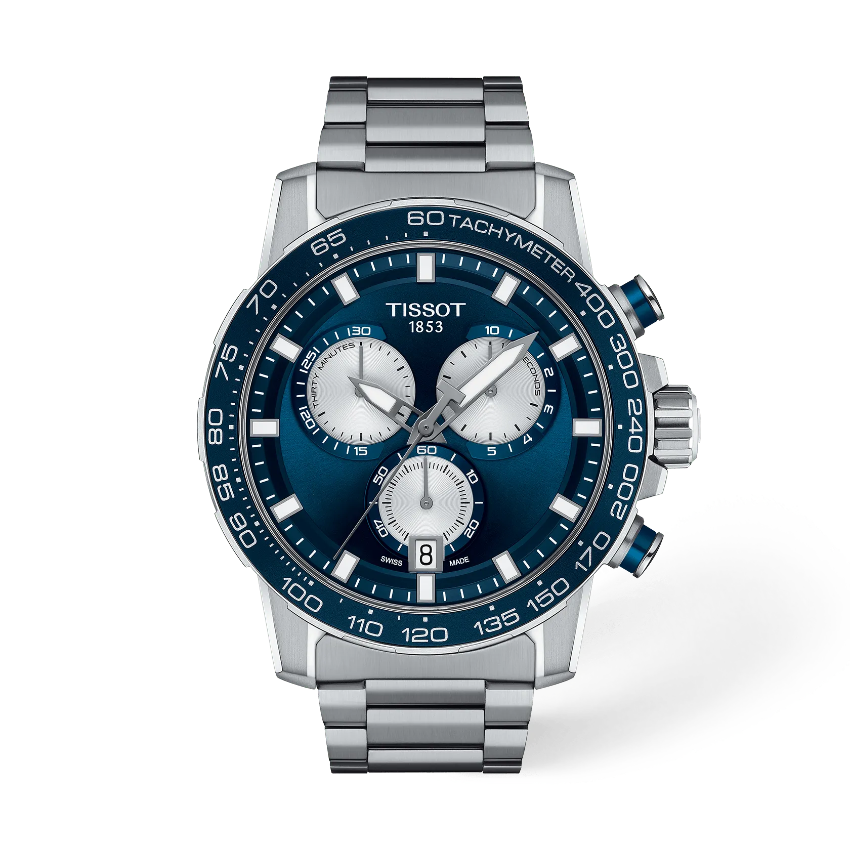 Seiko Tissot Supersport Chrono 45.5Mm T1256171104100