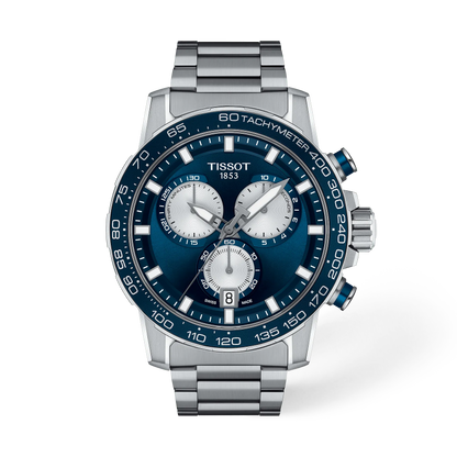 Seiko Tissot Supersport Chrono 45.5Mm T1256171104100