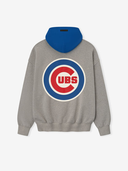 Essentials Cubs Sport Hoodie Concrete Heather/Blue