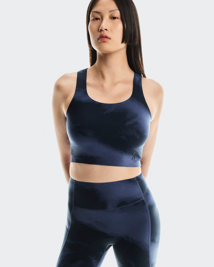 On Studio Open Back Crop Acai | Navy (Women'S)