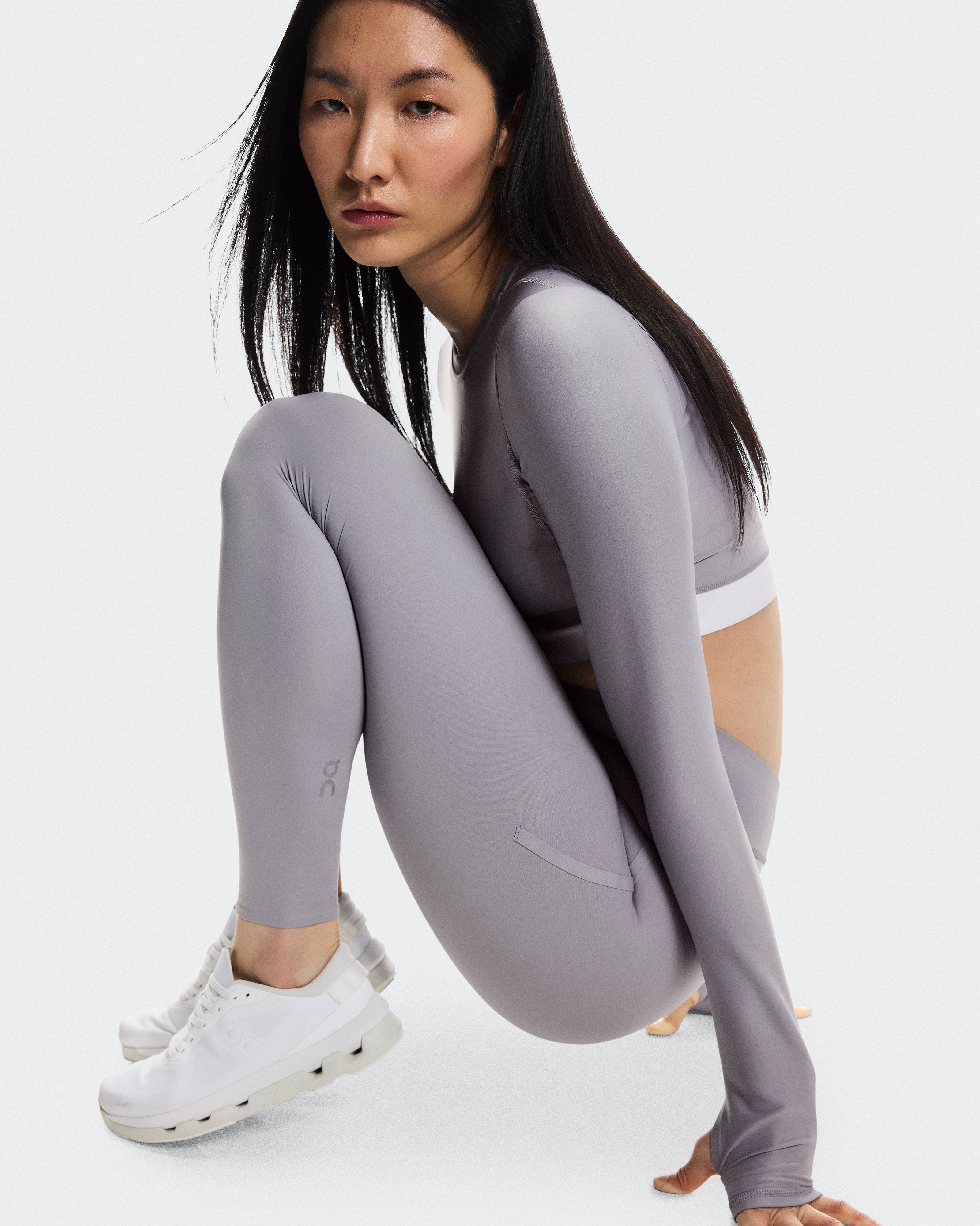 On Train Tights Lilac (Women'S)