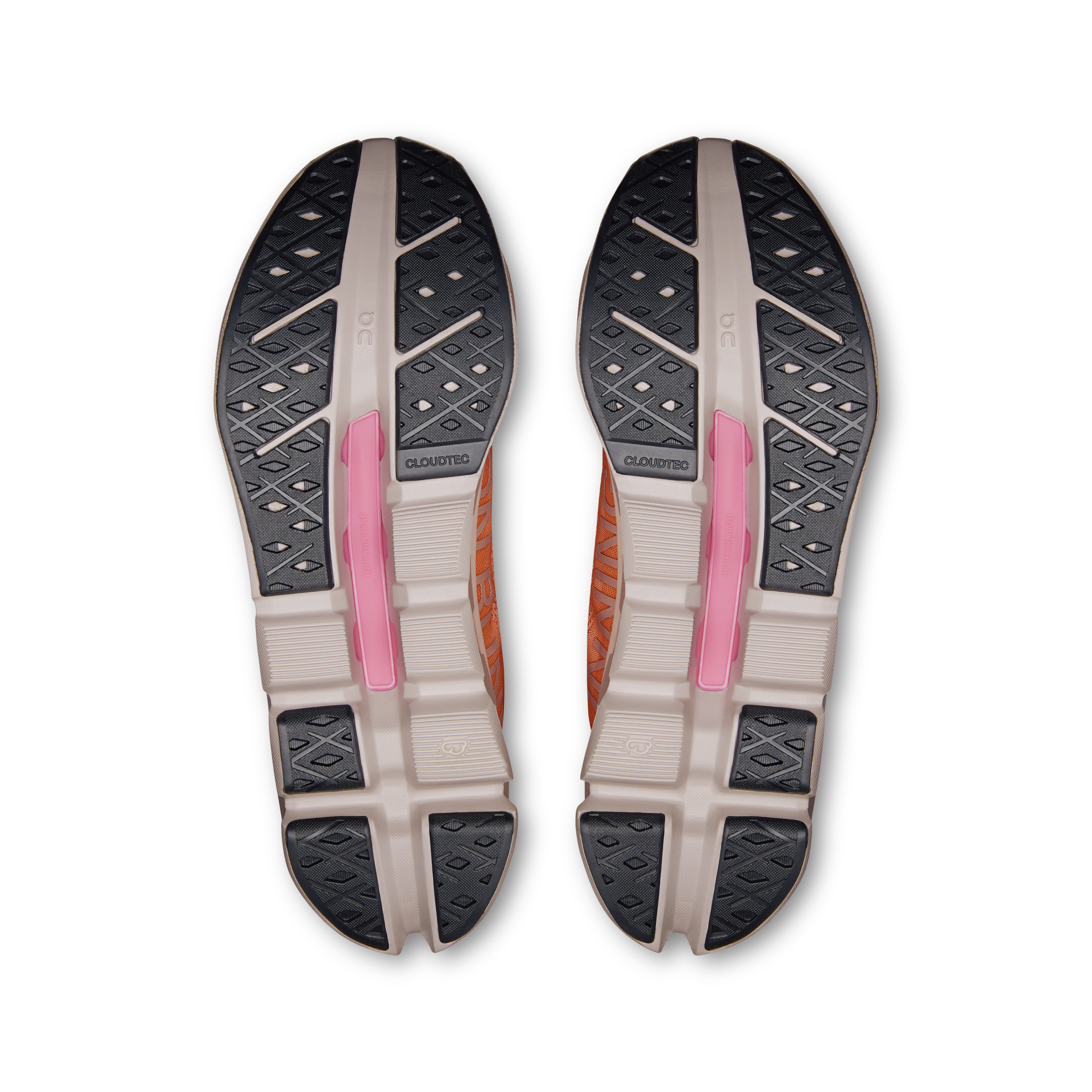 on running cloudflow 5 tangerine silver (women's)