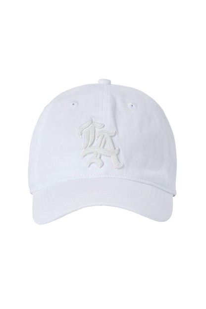 YoungLA W629 LA Dad Hat White