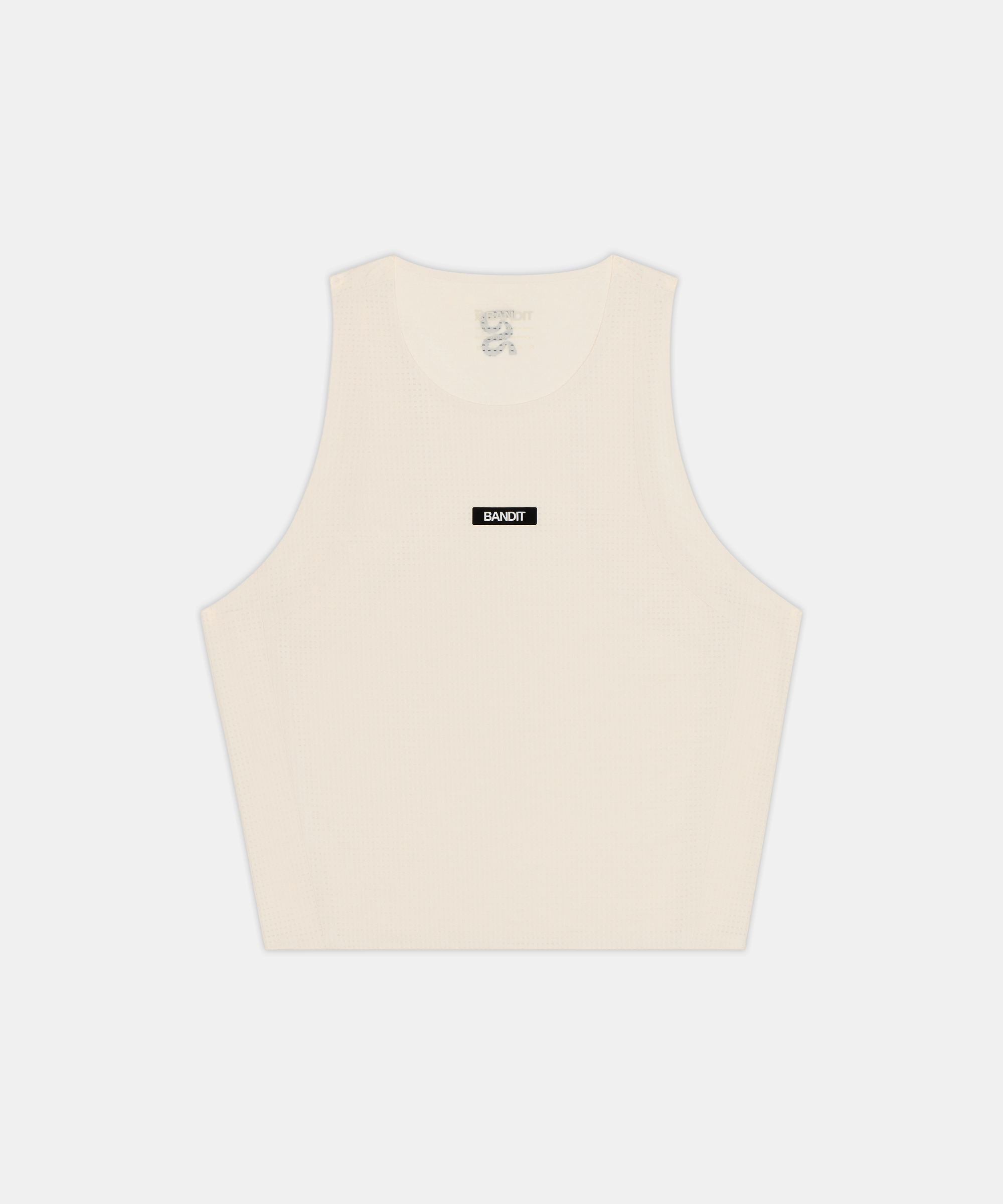 Bandit Womens Geomesh Race Singlet Cream