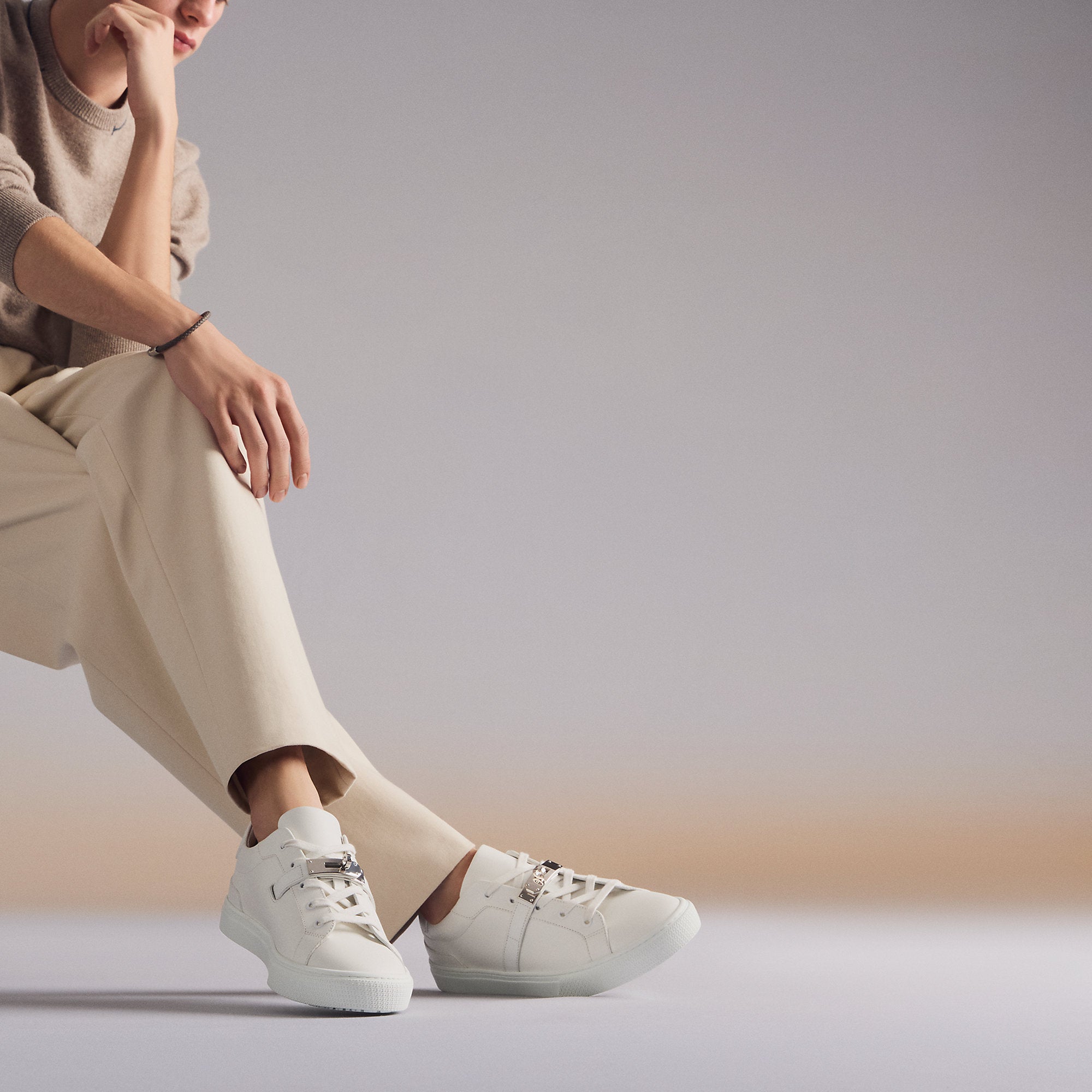  Hermes Day Sneaker Noir