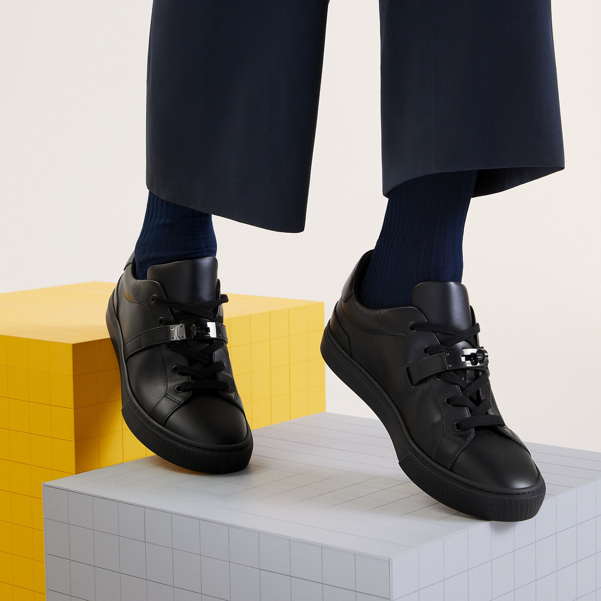  Hermes Day Sneaker Noir