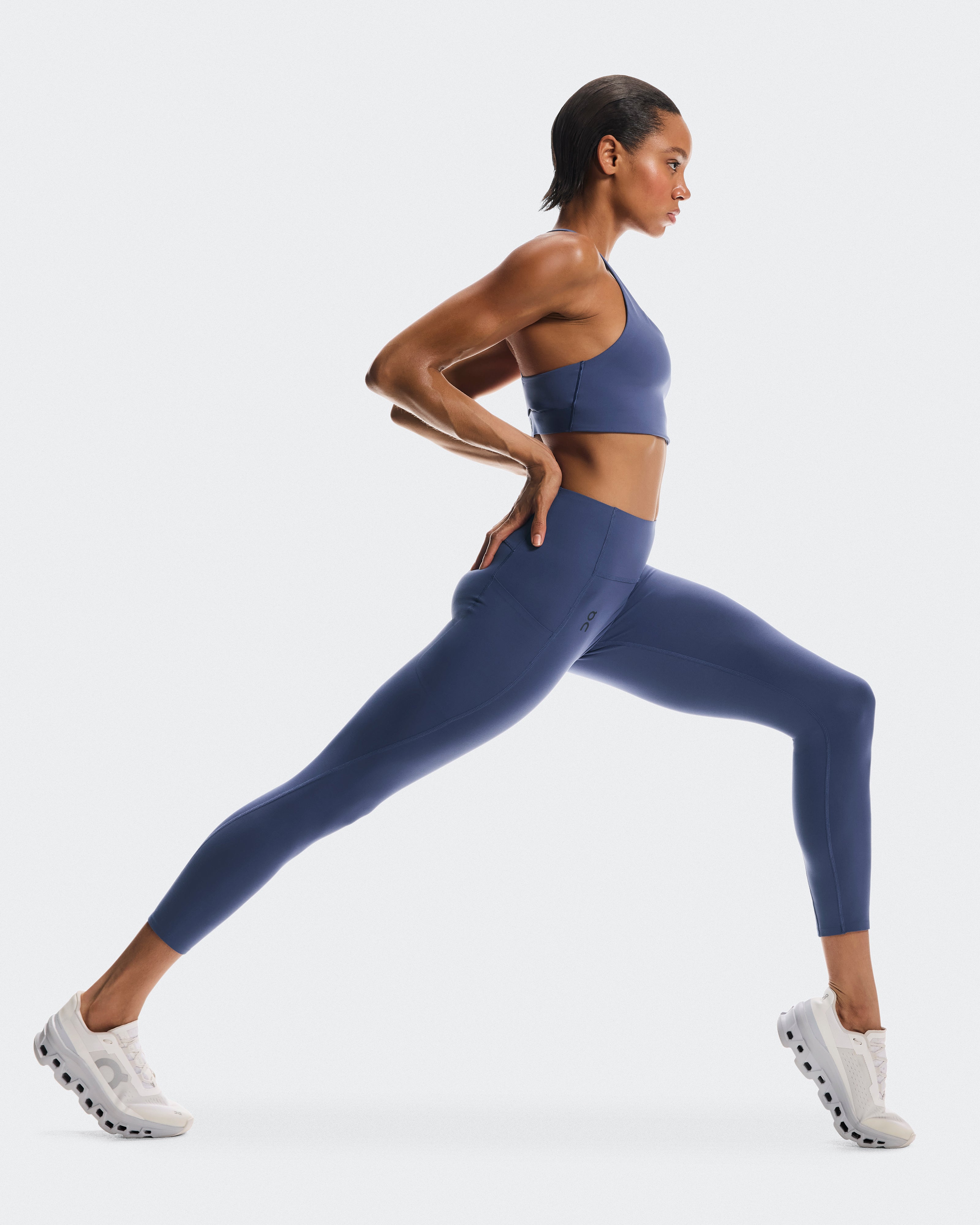 On Studio Tights 7/8 Acai (Women'S)