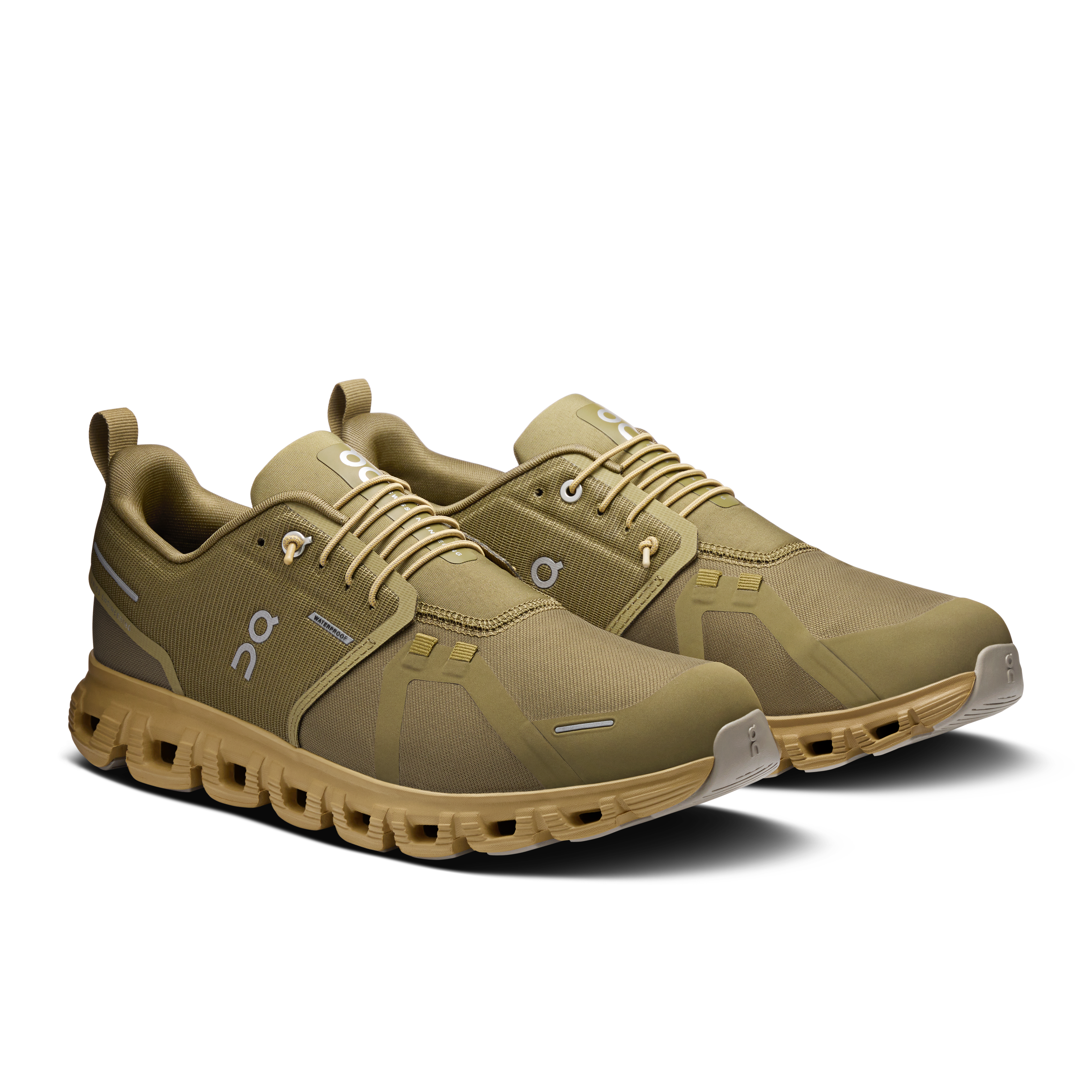 On Cloud 6 Waterproof Olive Safari