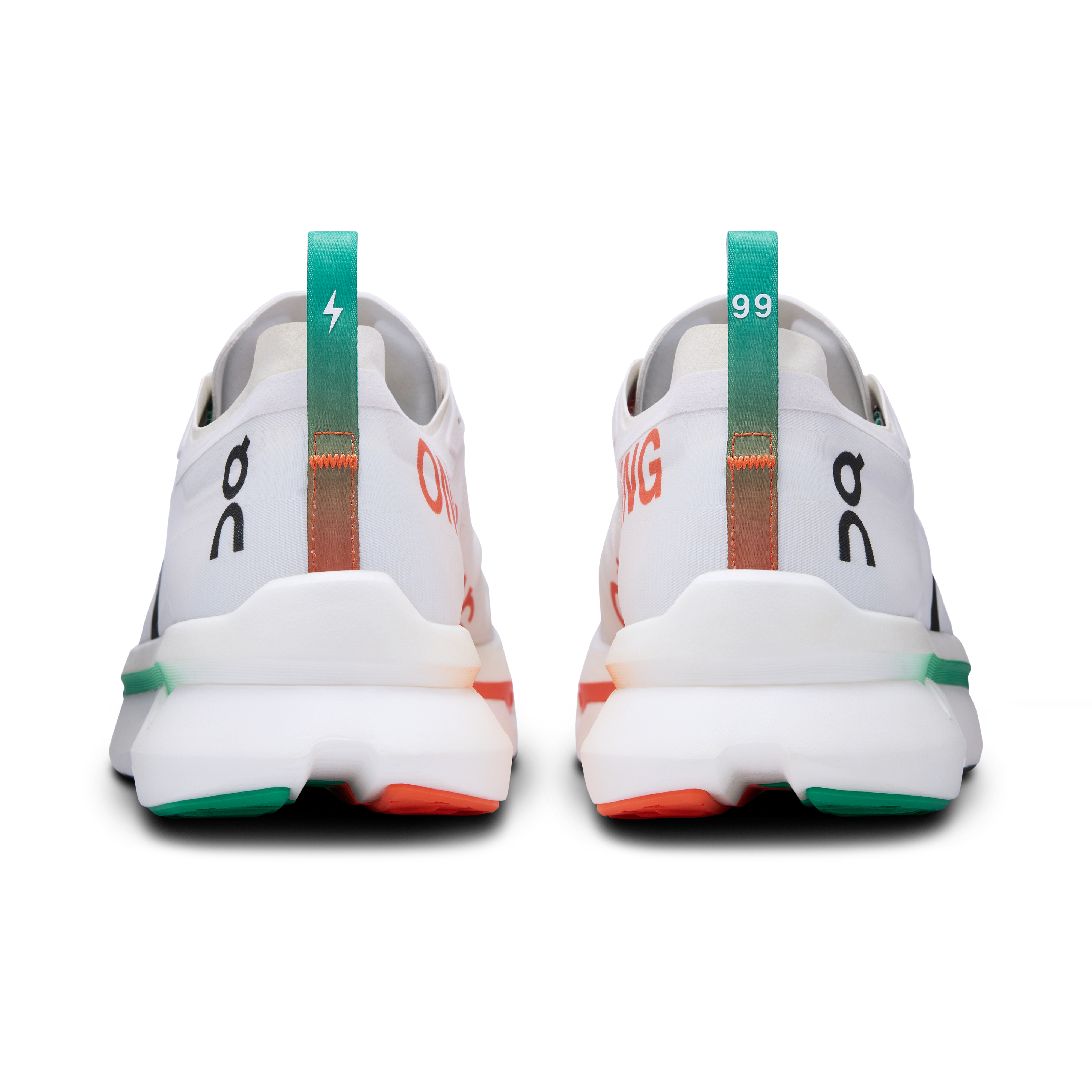 On Running Cloudboom Zon Runninge White Flame – Kicks Machine