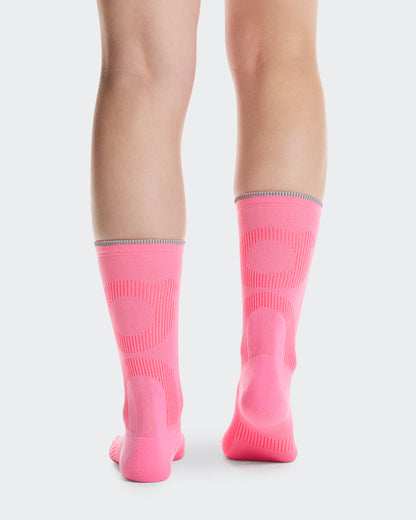On Elite Run Sock High Raspberry | Pink