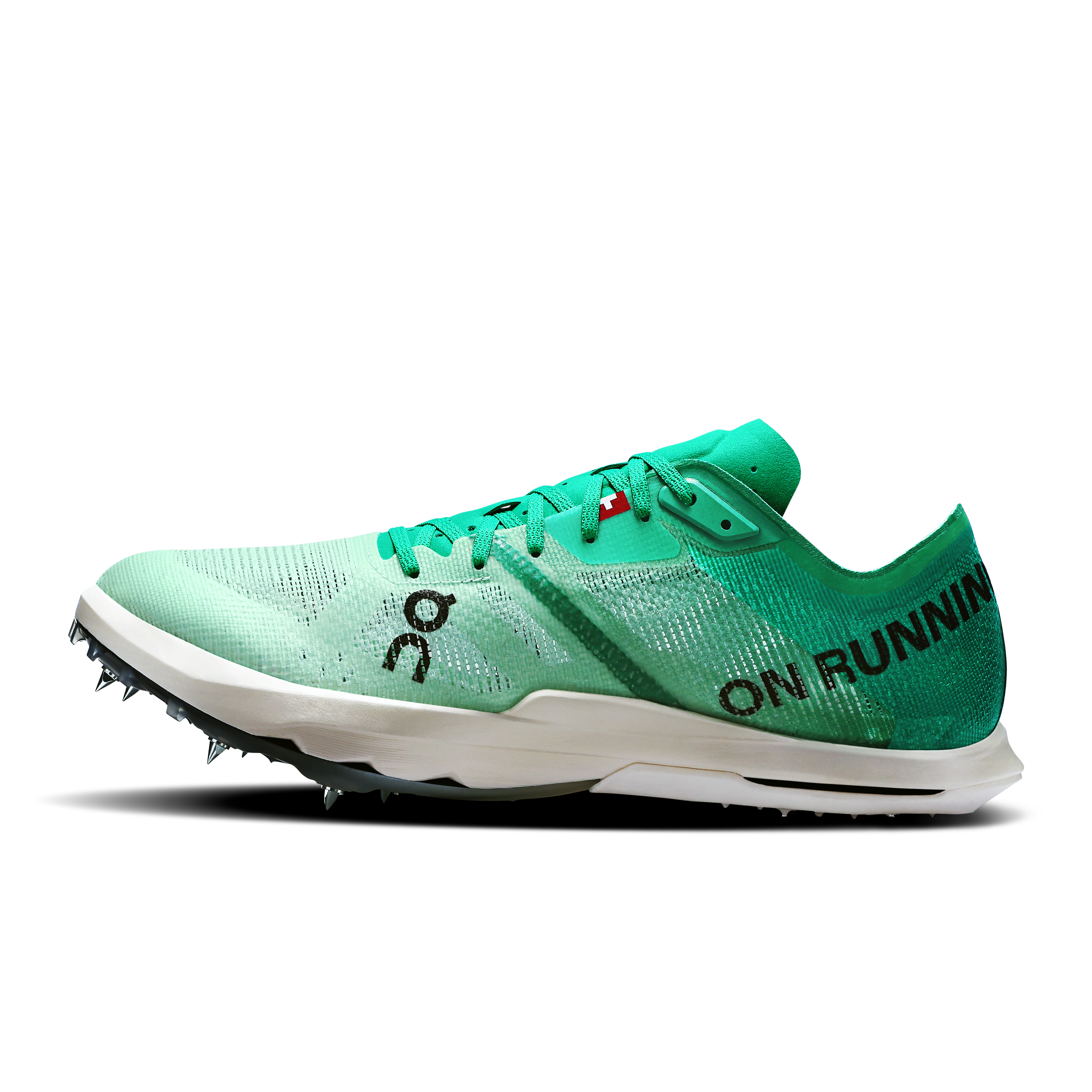 on running cloudspike citius 2 mint white (women's)