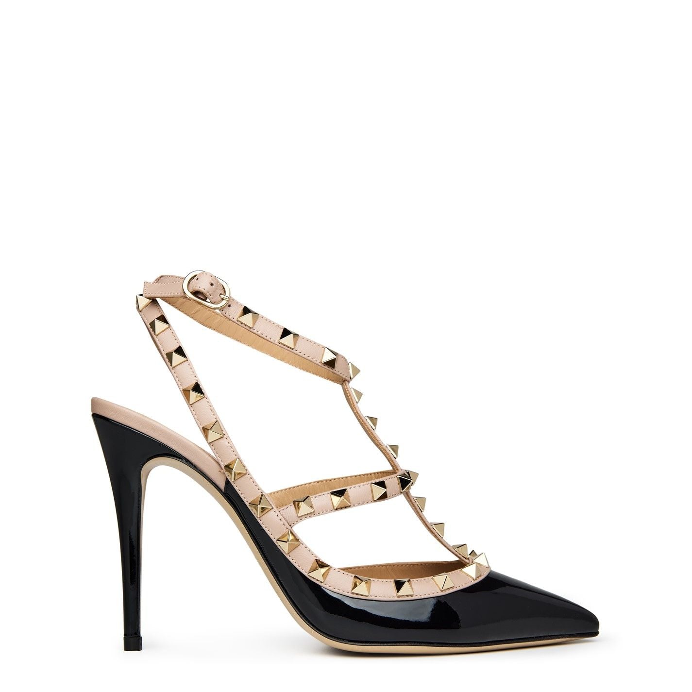  Décolleté Rockstud 100mm Pumps Black
