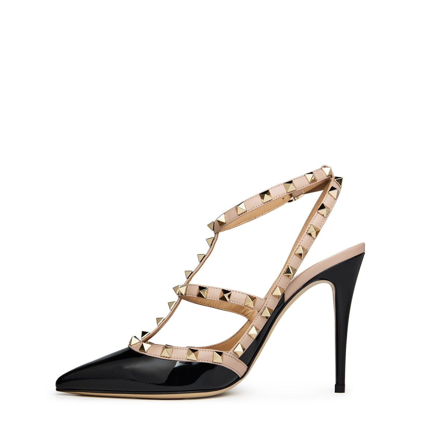  Décolleté Rockstud 100mm Pumps Black